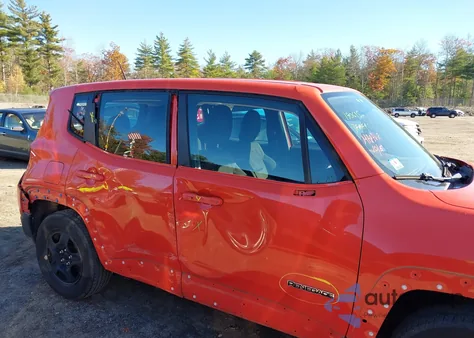 2016 Jeep Renegade Sport from USA, damaged, VIN ZACCJAAT8GPE17301